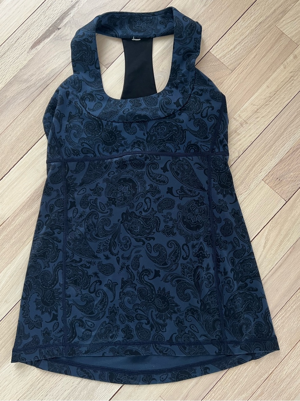 EUC Navy Paisley Tank